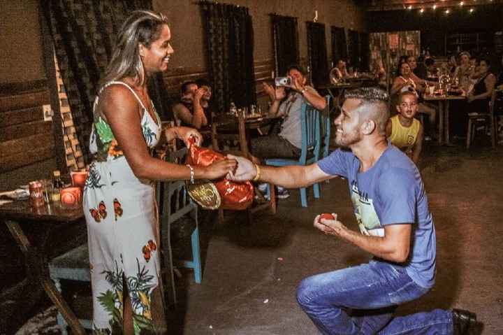 Onde foi o pedido de casamento? - 1