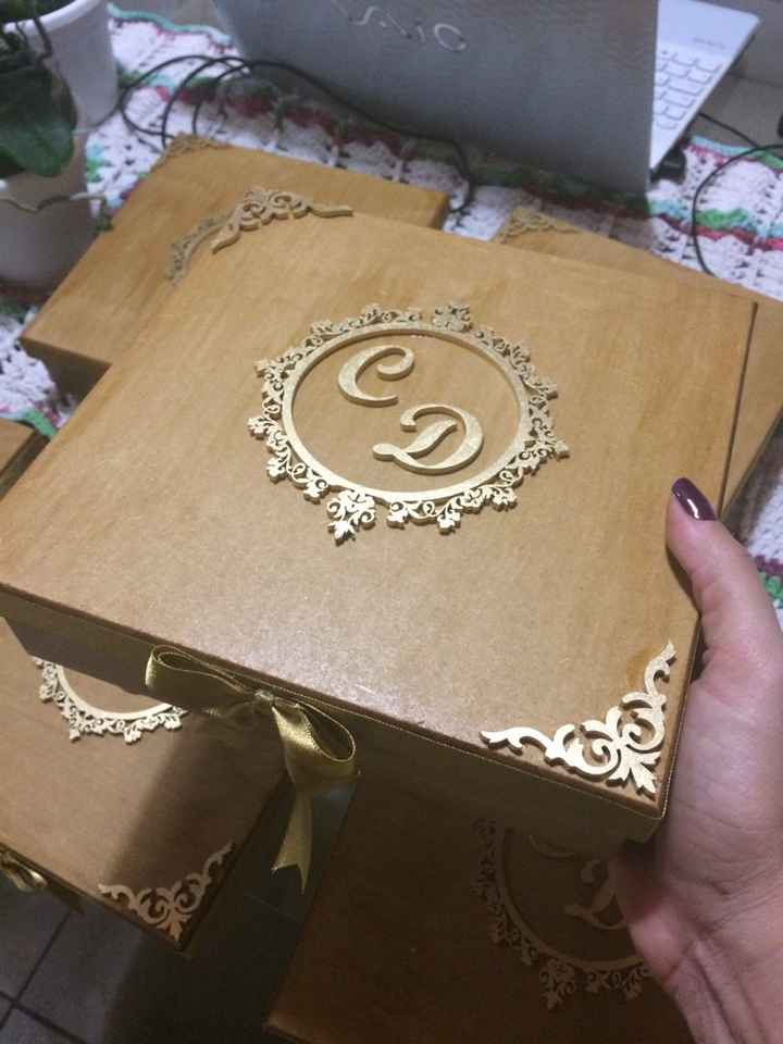 Caixinha padrinhos - 1