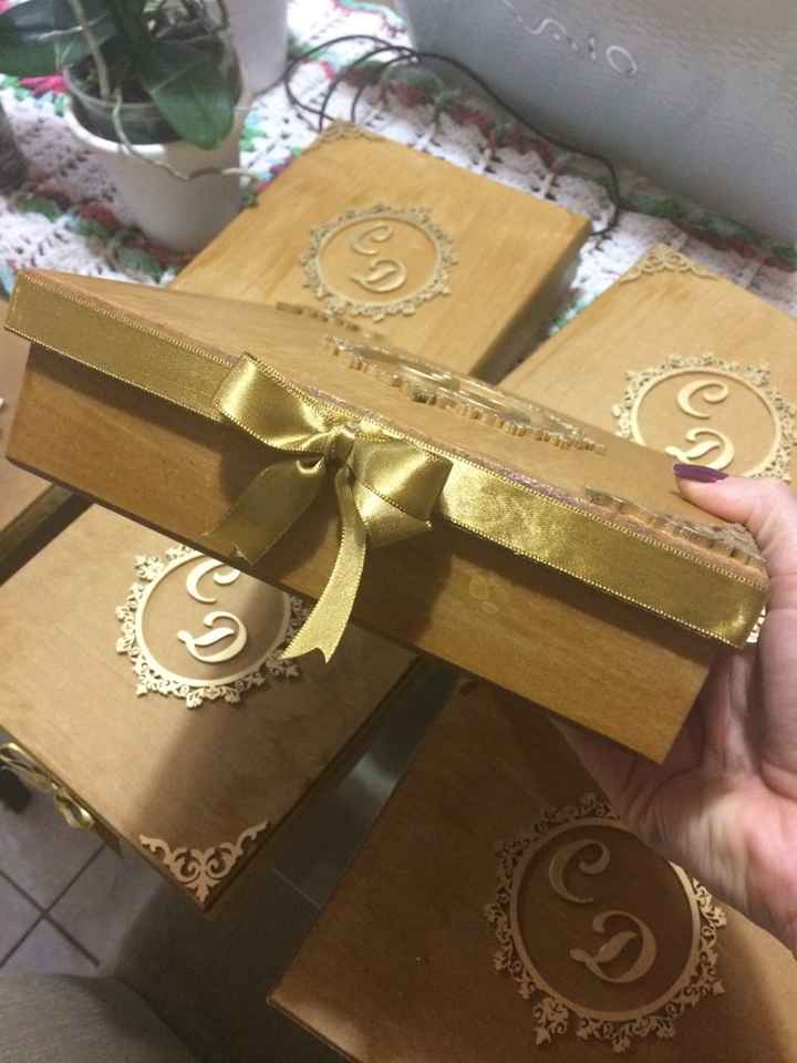 Caixinha padrinhos - 2