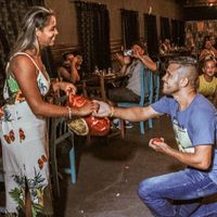 Onde foi o pedido de casamento? - 1