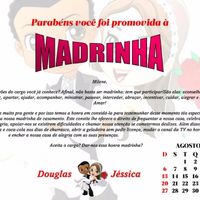 Convite Madrinha