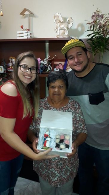 Caixa Dama e Pajem ❤ - 2