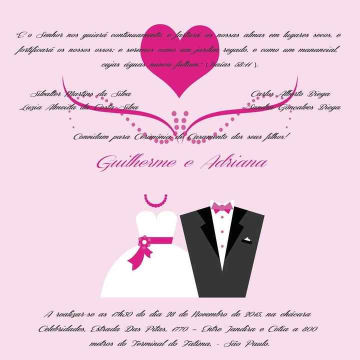 Modelos de convites vem ver.... - 2