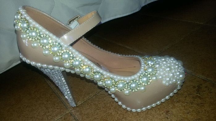 Sapato diy - passo a passo - 9