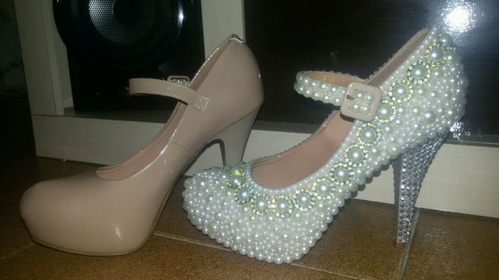 Sapato diy - passo a passo - 10