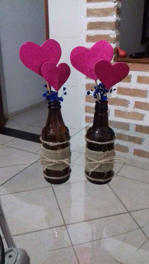 Muito amor pelos meus centros de mesas ♥