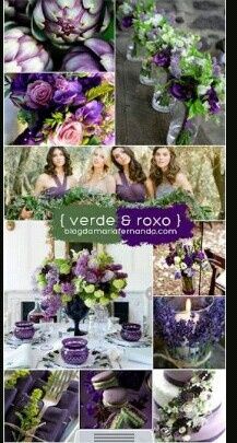 Minha paleta de cores roxo e verde - 4