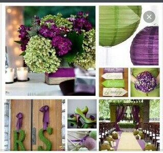 Minha paleta de cores roxo e verde - 5