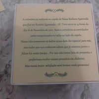 Convite dos padrinhos