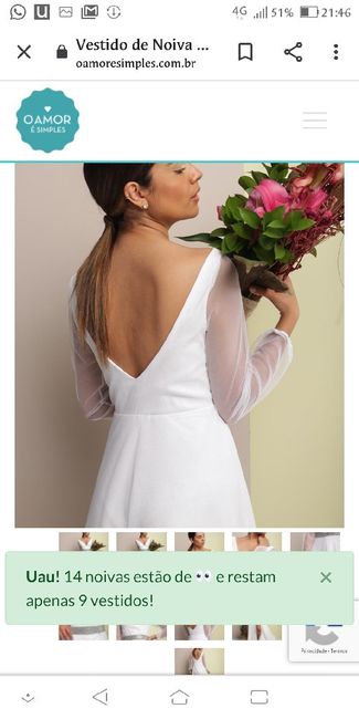Encontrei meu vestido ideal - o amor é simples - 2