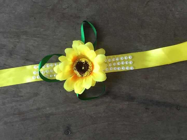 Corsage de girassol 🌻 - 1