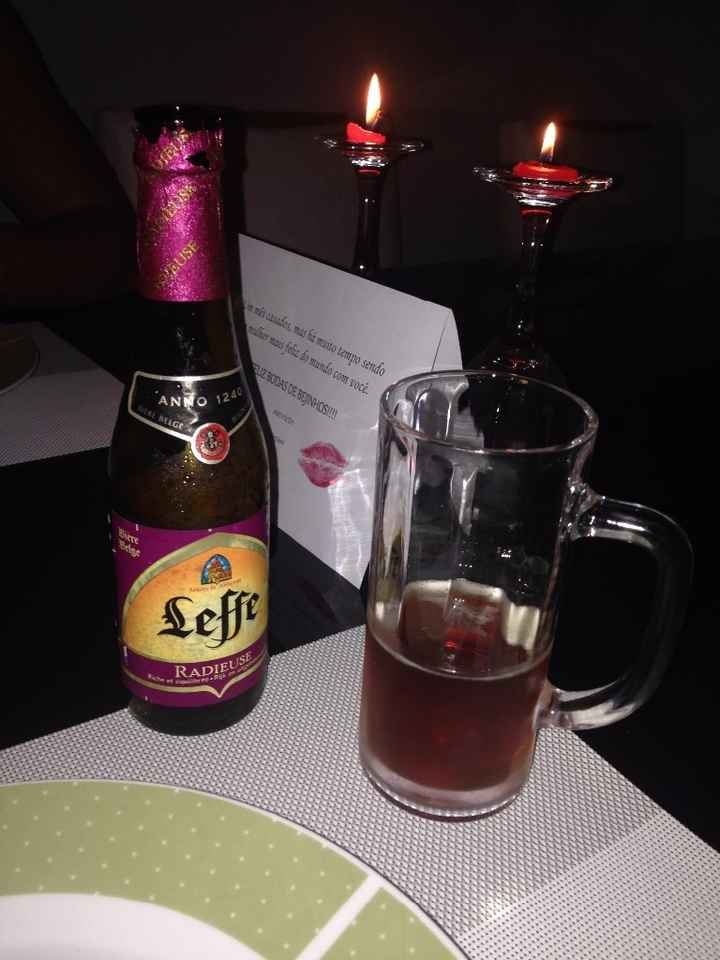 Jantar de 1 mês de casados