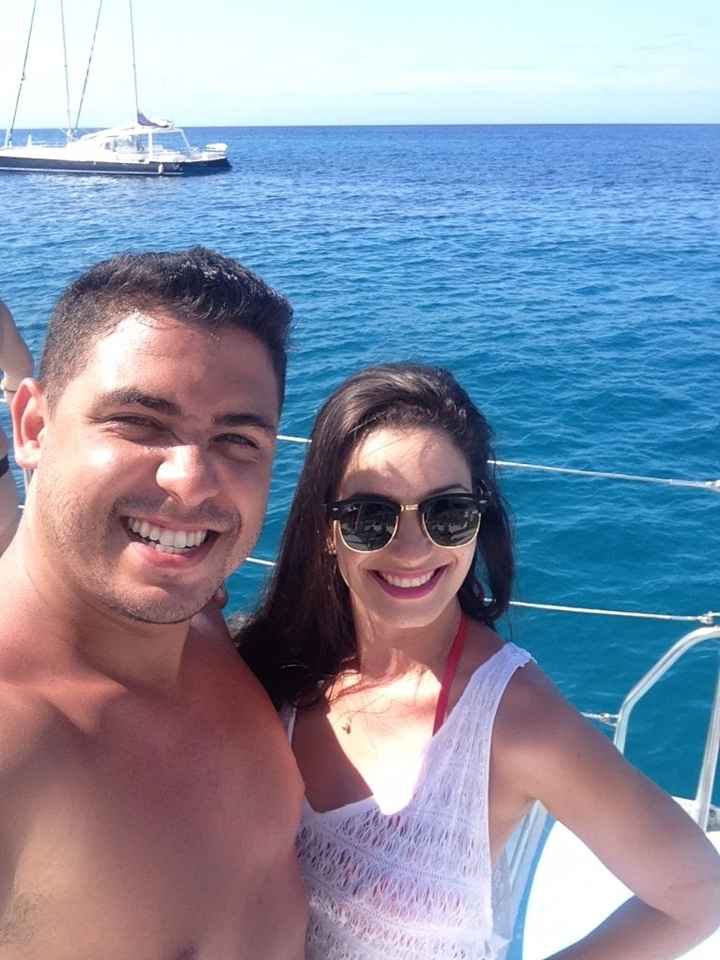 Catamarã rumo a Isla de Saona 