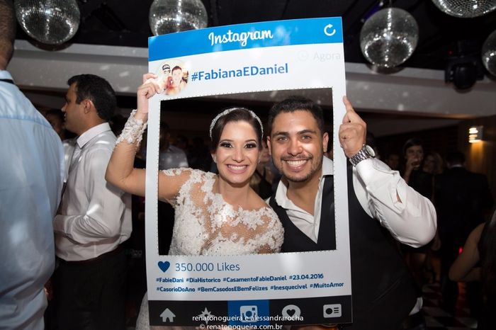 Plaquinha do Instragram