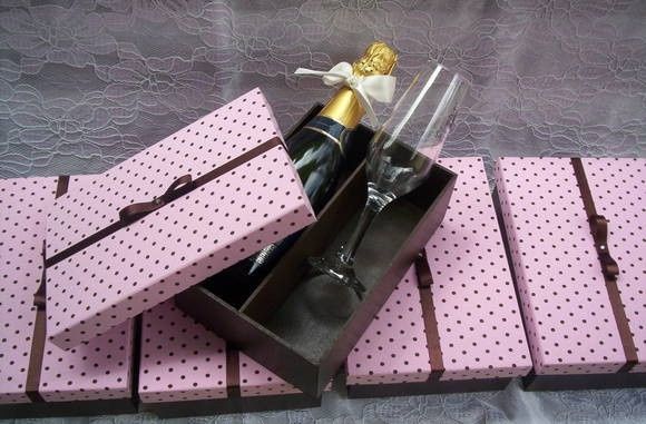 Inspiração para quem quer dar mini chandon 