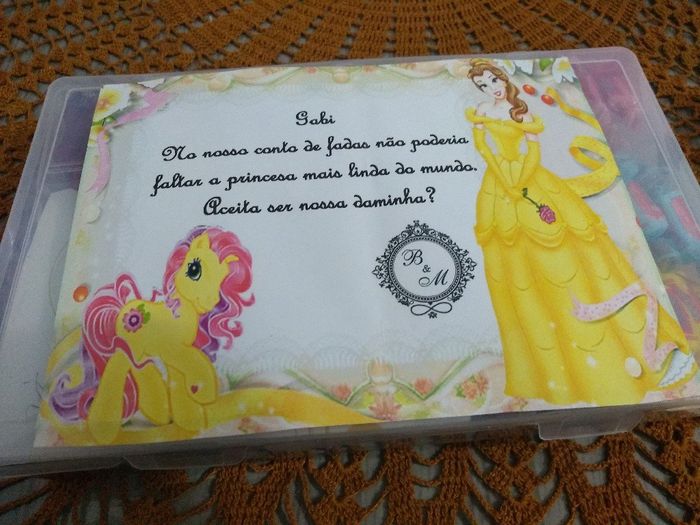 Convite daminha e pajem 馃槏 8