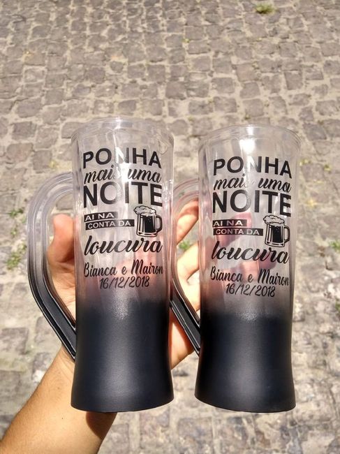 Canecas de chopp e balde de gelo 😍 - 1