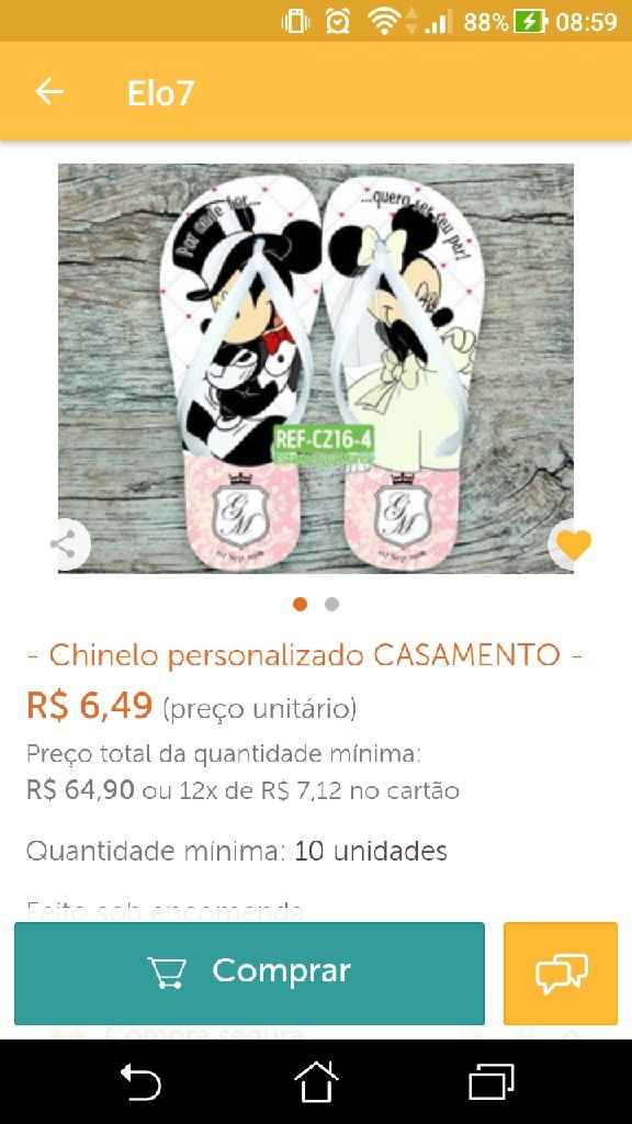 Chinelos personalizados - 1