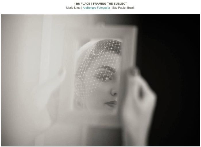 Foto Premiada - ISPWP Spring 13º Lugar - Graming the Subject