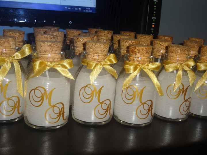 Lembrancinha do noivado