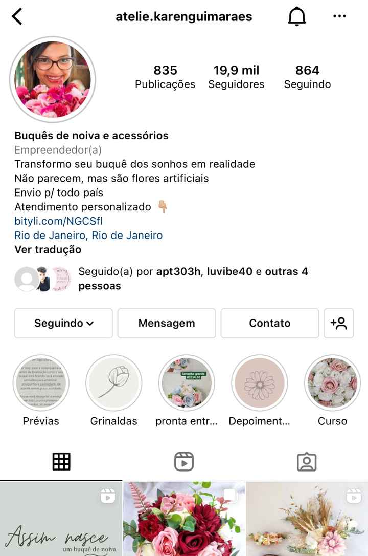 Buquê de Noiva 👰🏻‍♀️ - 1