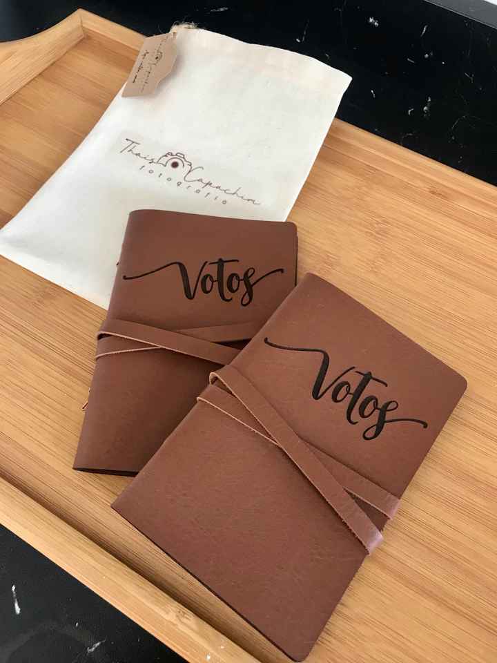 Caderno de Votos - 1