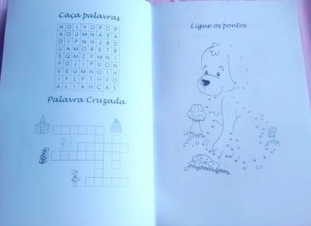 Caça Palavras - Palavras Cruzadas e Ligue os Pontos