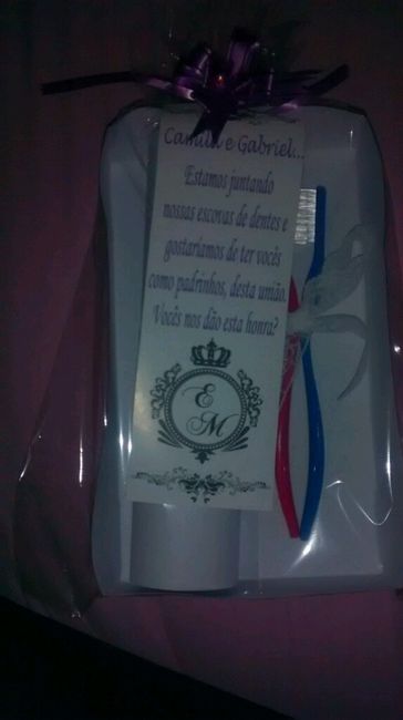 Presente para os padrinhos - help - - 2