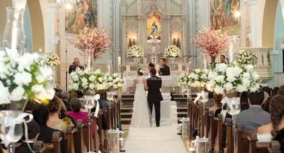 Noivos no Altar