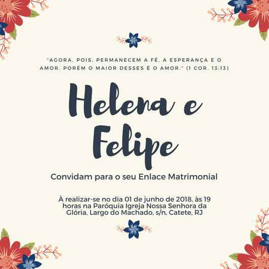 Arte de convite 10 reais - 1