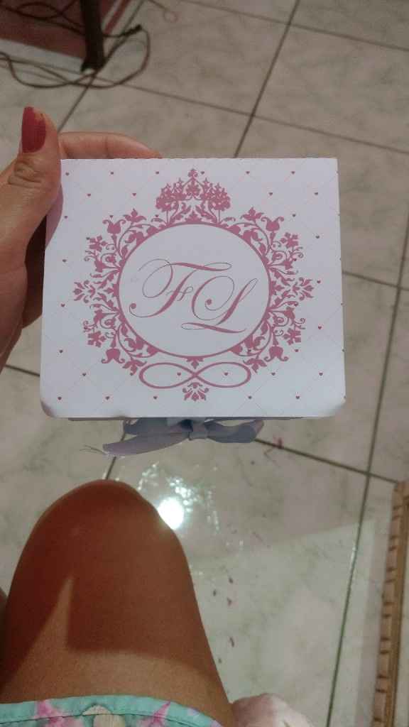 Convites dos padrinhos... - 1