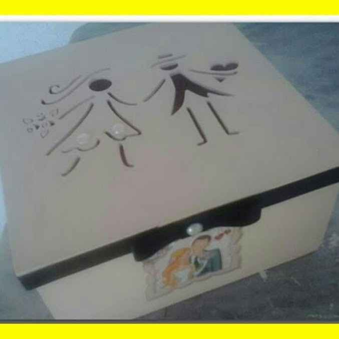 Caixinhas de MDF - Centro.