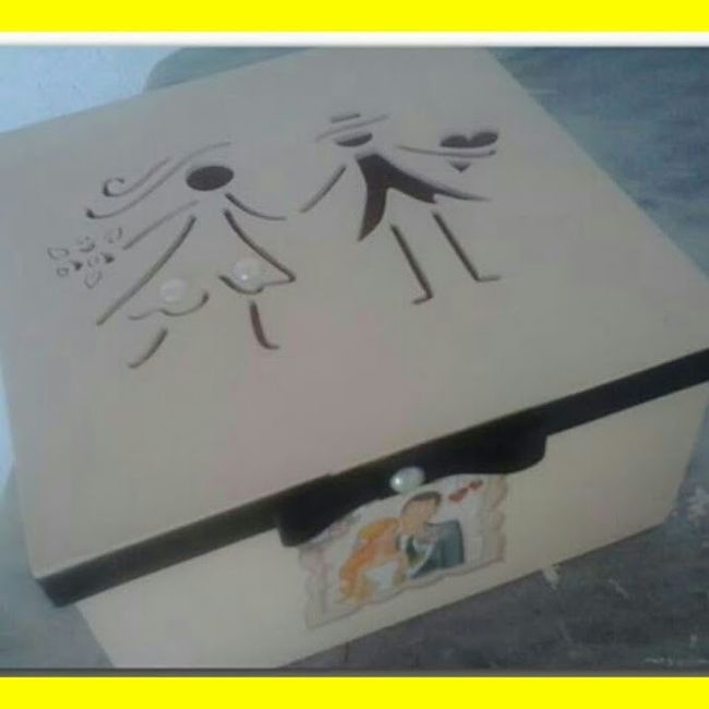 Caixinhas de MDF - Centro.