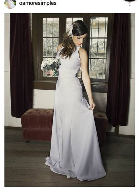 Vestido liso!