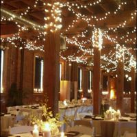 Decoração com velas e luzes - 1
