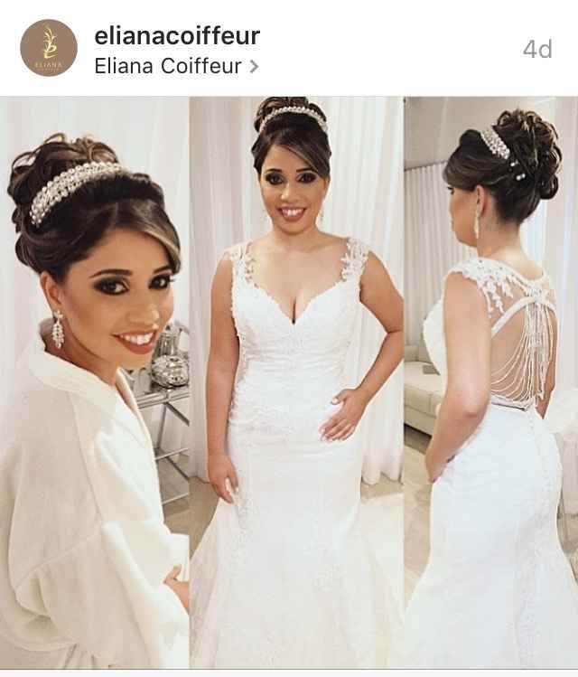 Meu dia da noiva, vestido e penteado! - 1