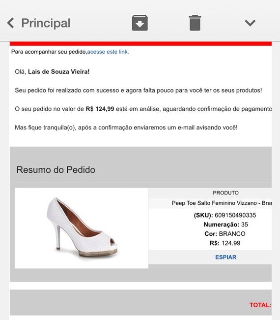 Meu sapato do dia c - 1