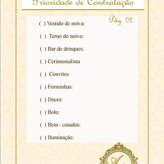 Contratando os fornecedores - 1