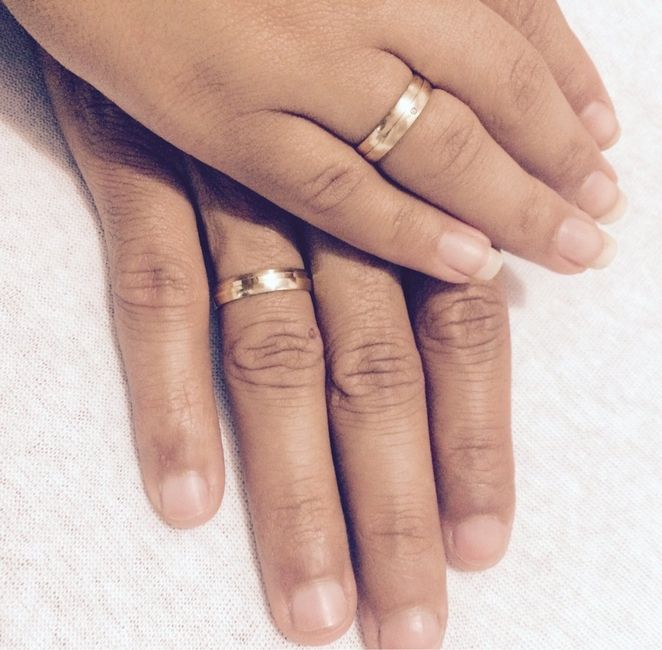 As alianças do nosso relacionamento! 💍💖 - 1