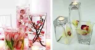 arranjo com velas, agua
