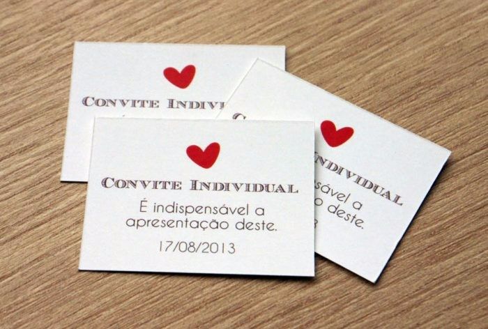 Modelo 3 - Convite individual 