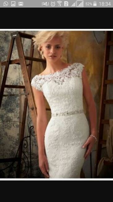 Vestido para ceremonia civil - 3