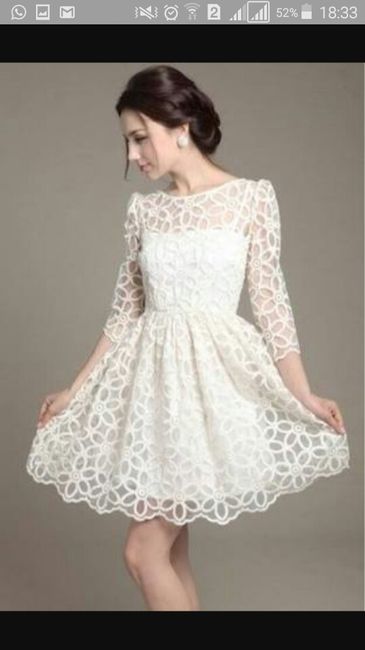 Vestido para ceremonia civil - 4