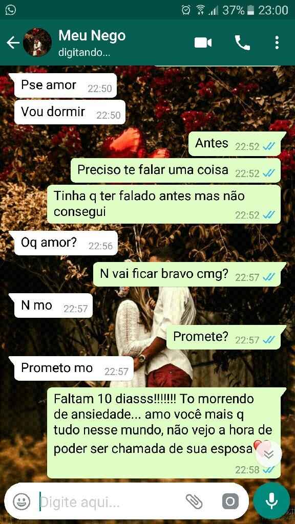 Tentativa de dar um susto no noivo #brincadeira - 2