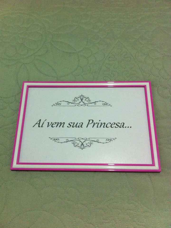 Minha plaquinha "la vem a noiva" #diy - 2