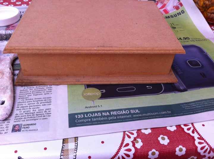 Meu porta aliança diy 💍 vem ver - 1