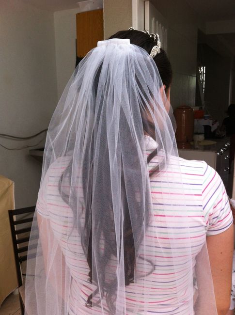 Previa do penteado👰 vem ver - 3
