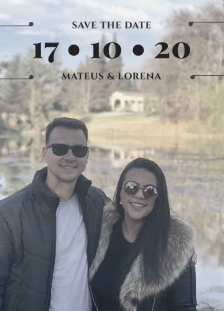 Save the date - 1