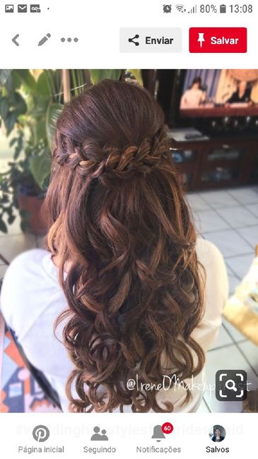 Penteado com tranças - 1