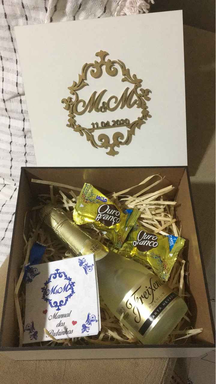 Caixa dos padrinhos! Vem ver 🤩 - 2
